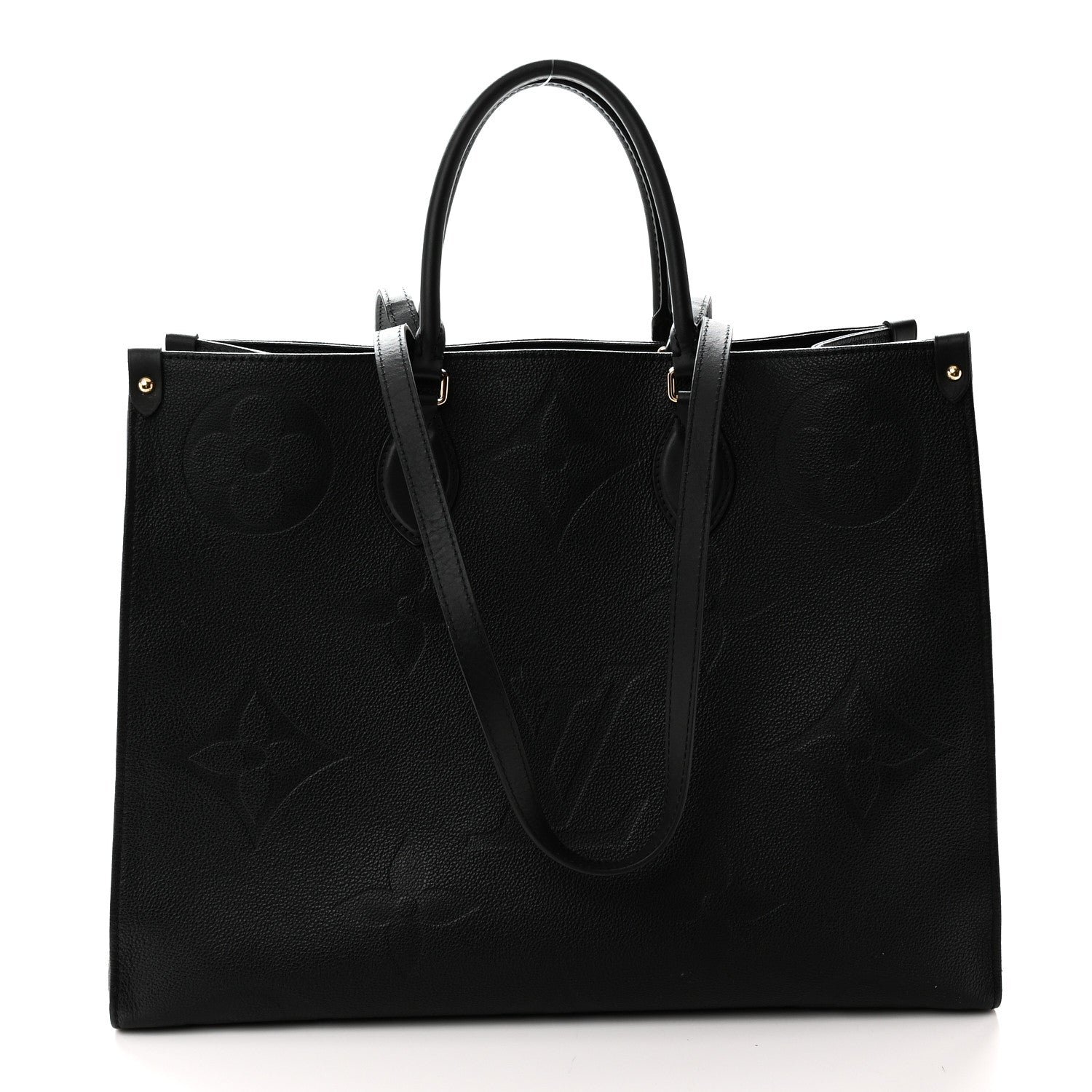 Louis Vuitton Empreinte Monogram Giant Onthego GM Black Black