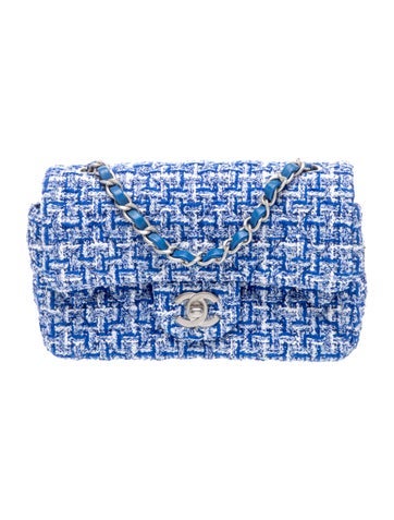 Classic Tweed Rectangular Mini Flap Bag
