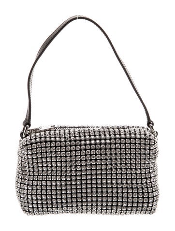 Crystal Top Handle Bag