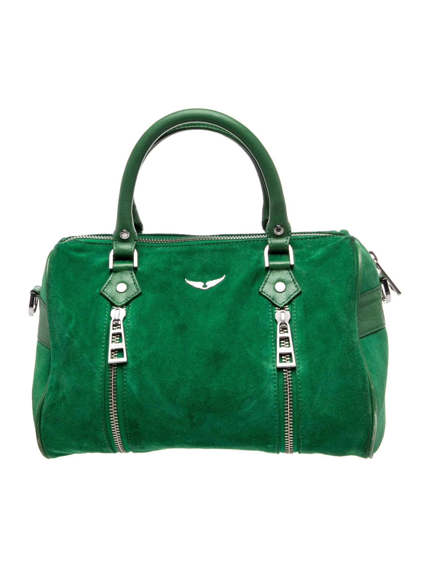 Suede Crossbody Bag