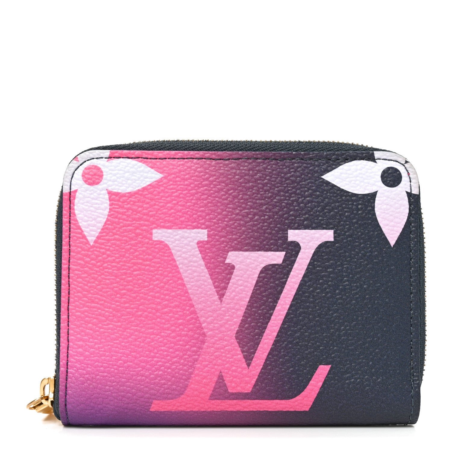 Louis Vuitton Monogram Giant Spring In The City Zippy Coin Purse Midnight Fuchsia