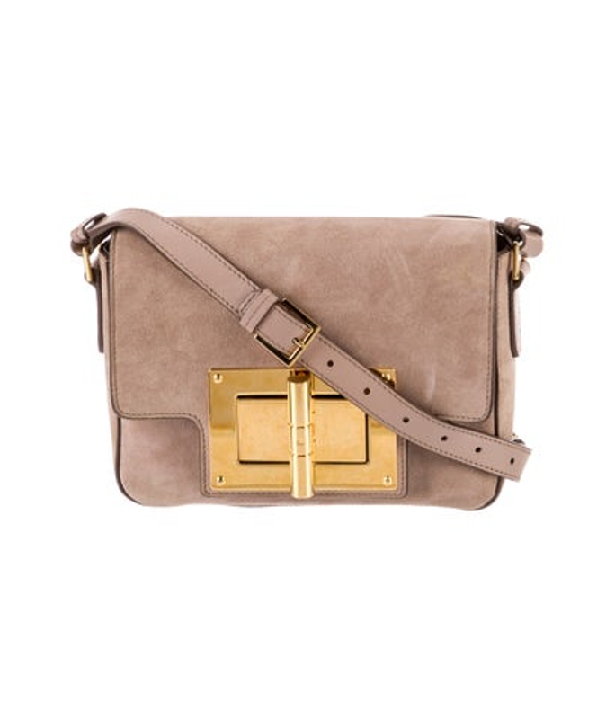 Tom Ford Ford Suede Crossbody Bag
