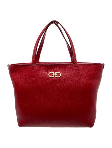 Salvatore Ferragamo Leather Top Handle Bag