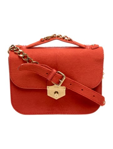 Alexander McQueen Calf Hair Crossbody Bag