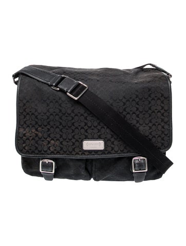 Coach Canvas Messenger Bag