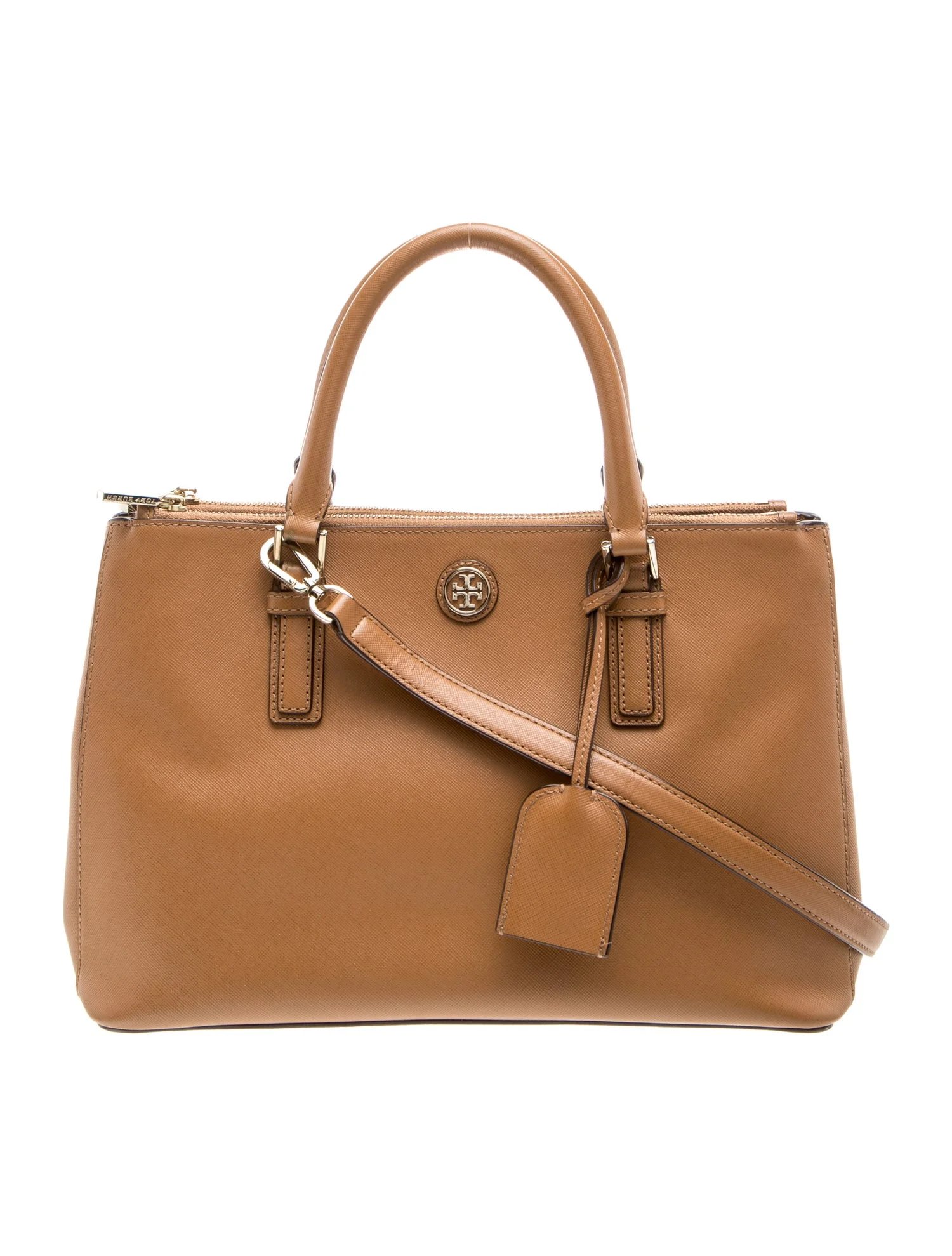 Saffiano Leather Top Handle Bag