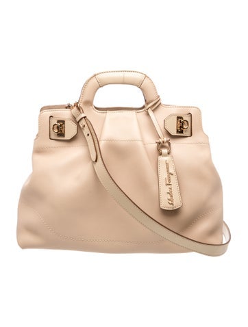 Leather Top Handle Bag