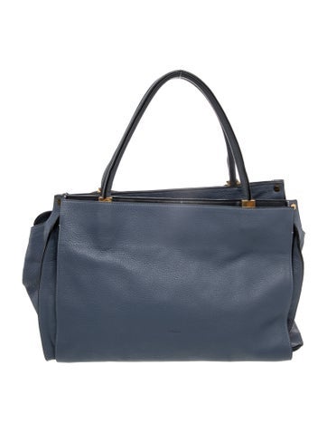 Leather Top Handle Bag