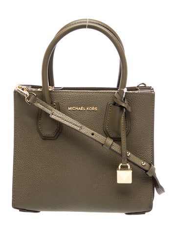 Leather Top Handle Bag