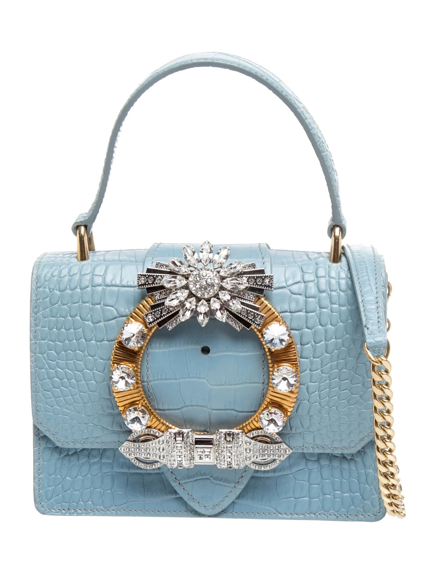 Miu Miu Leather Crossbody Bag