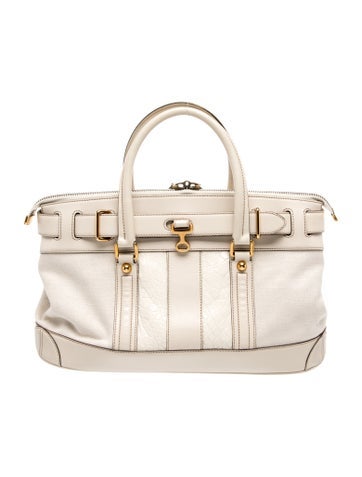 Leather Top Handle Bag Vintage