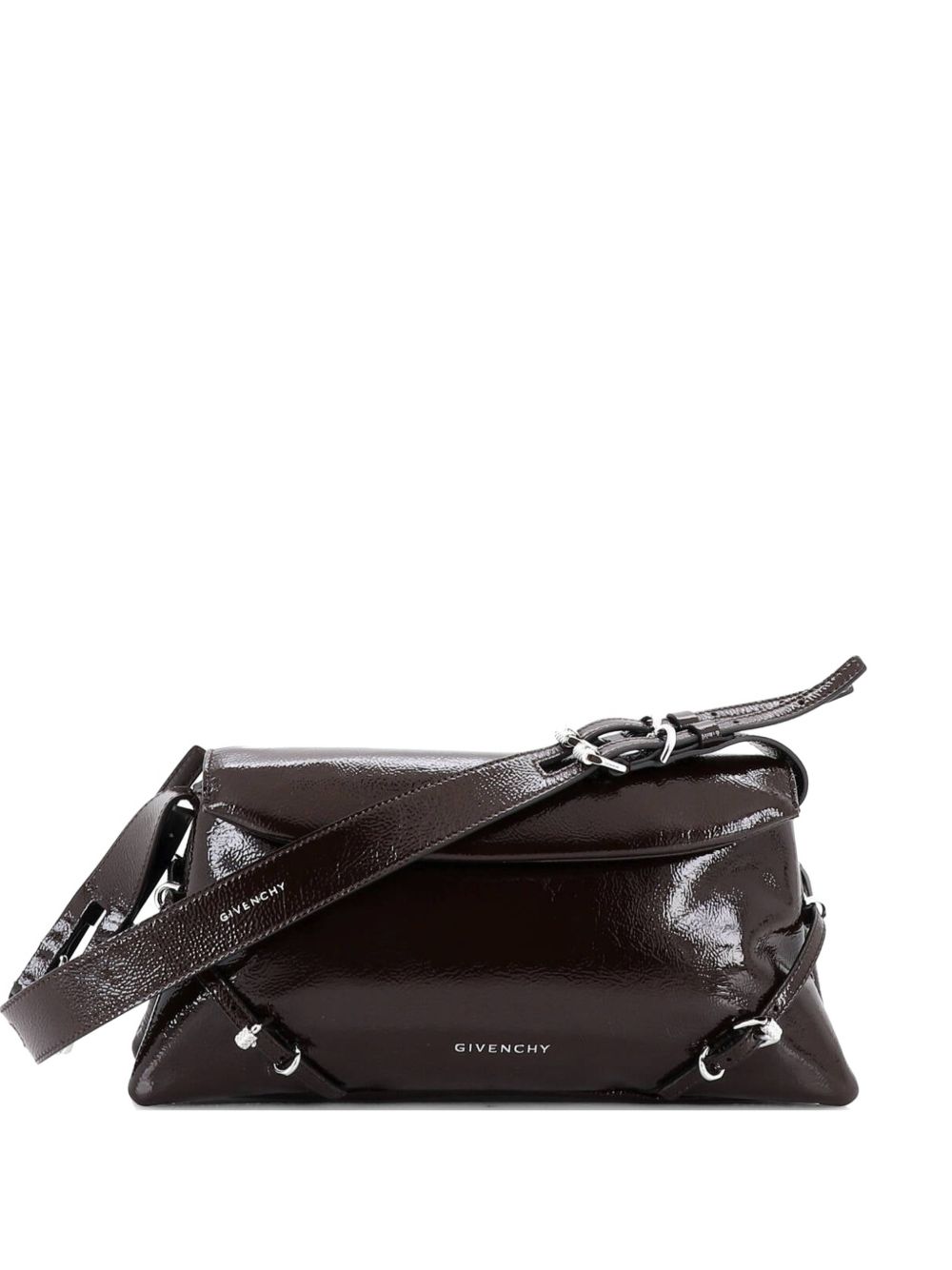 Voyou Flap Bag Patent Small shoulder bag