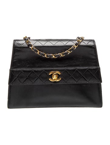 Trapezoid Flap Bag