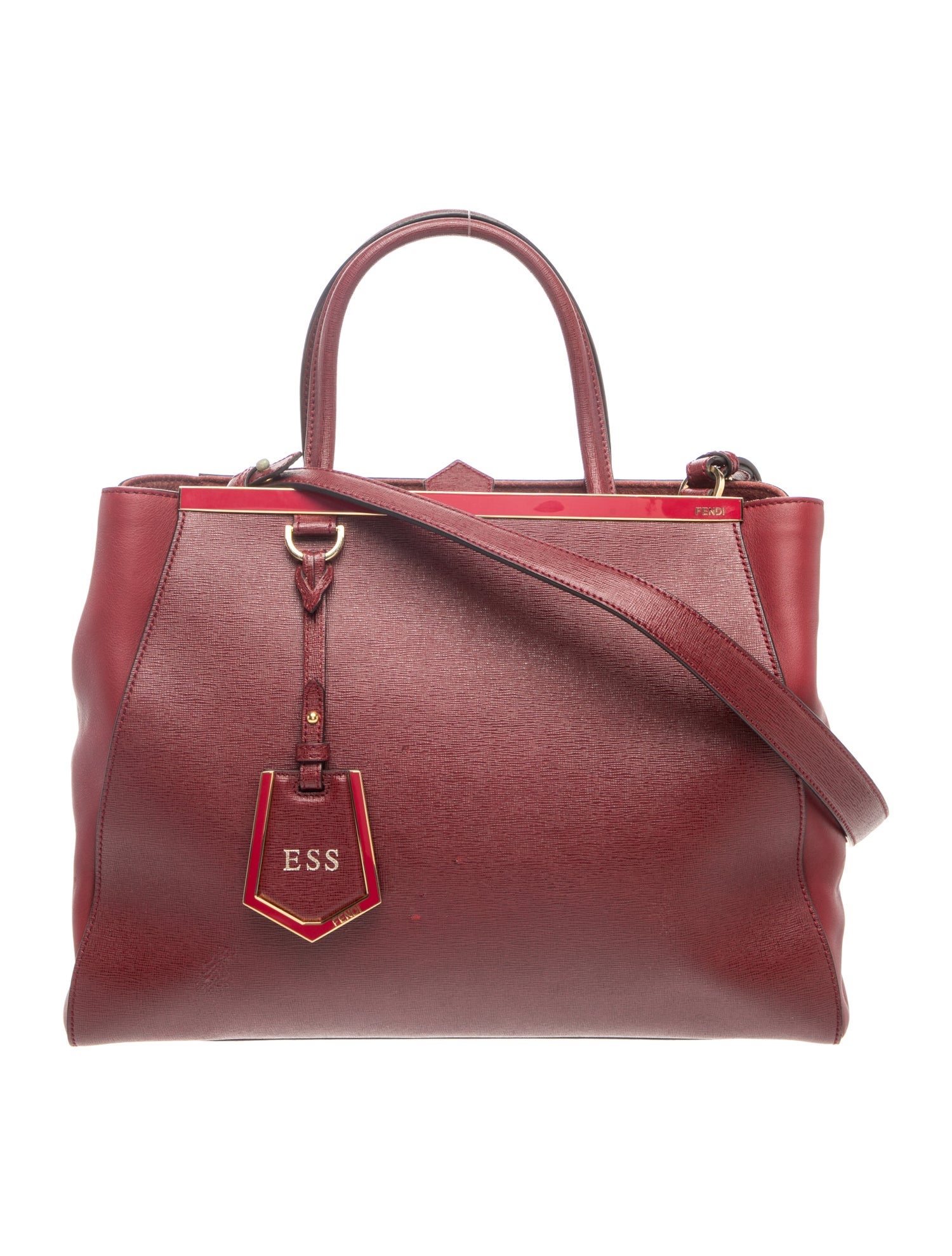 Saffiano Leather 2Jours Medium