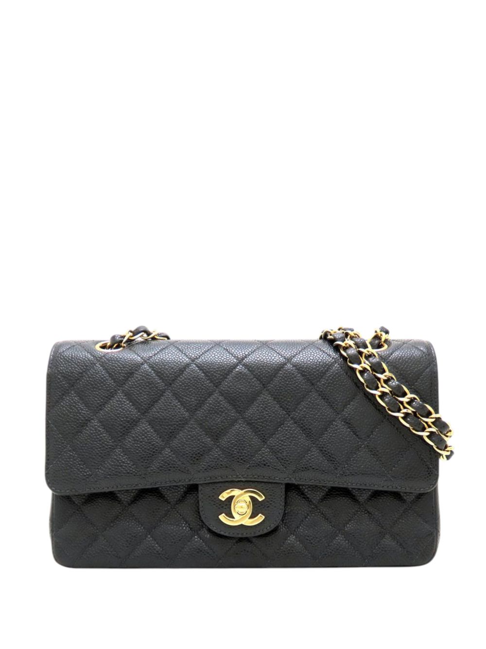 2003-2004 Medium Classic Caviar Double Flap shoulder bag