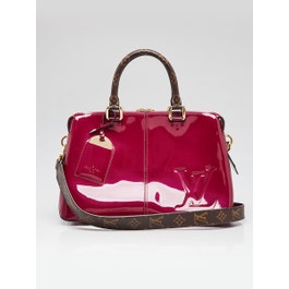 Louis Vuitton Magenta Vernis Miroir Tote Bag
