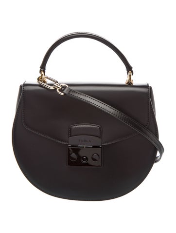 Furla Leather Top Handle Bag