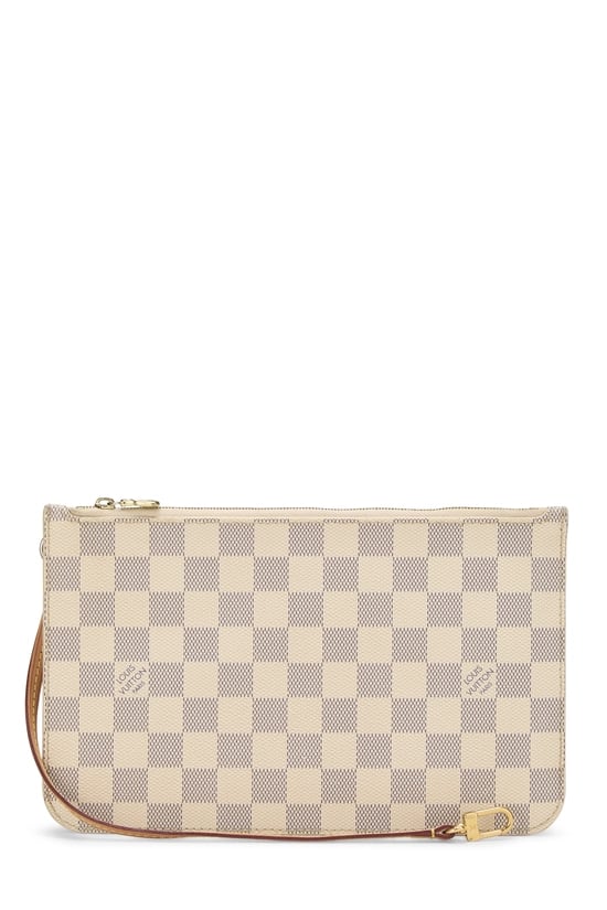 Louis Vuitton Damier Azur Neverfull Pouch