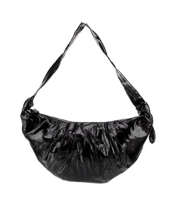 Lemaire Patent Leather Hobo W Tags