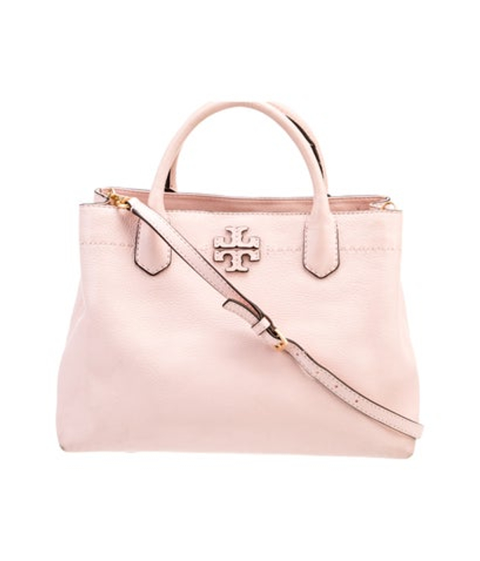 Tory Burch Burch Leather Top Handle Bag