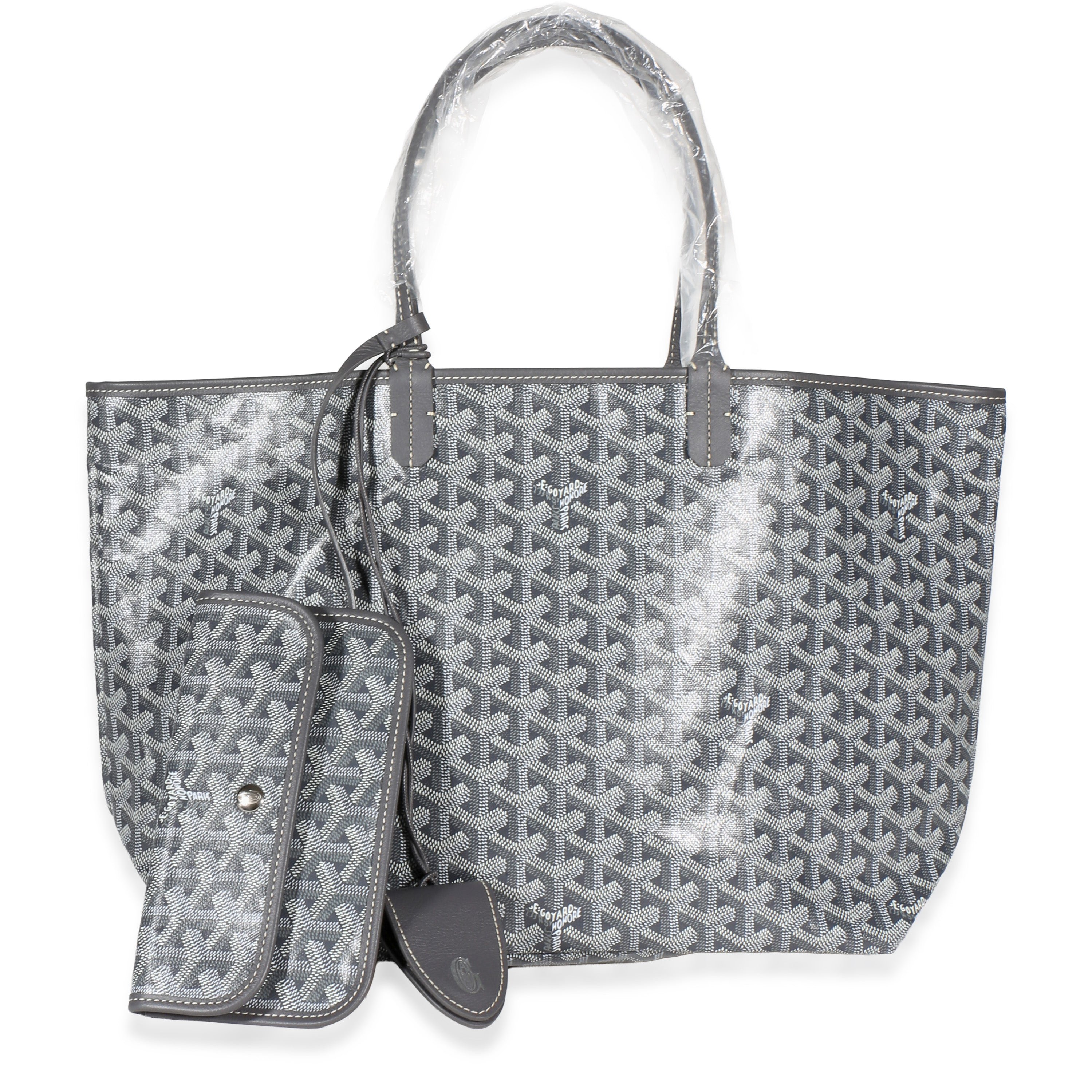 Grey Goyardine Canvas Saint Louis PM