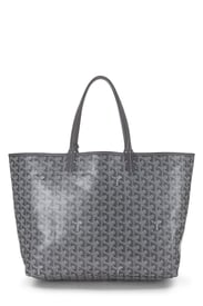 Goyard Grey Goyardine Canvas Saint-Louis PM