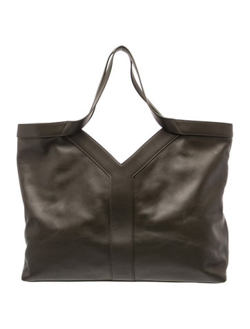 Leather Y Tote Large 2025