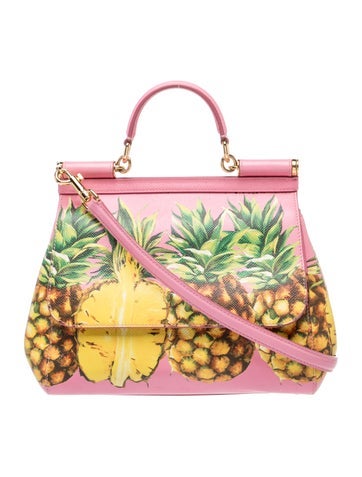 Leather Top Handle Bag
