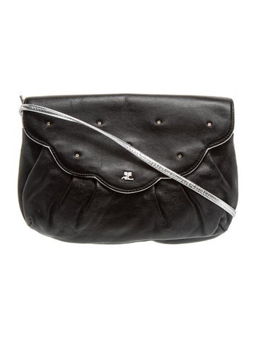 Courreges Leather Crossbody Bag