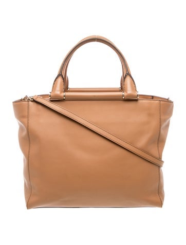 Leather Top Handle Bag