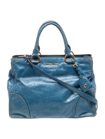 Leather Top Handle Bag
