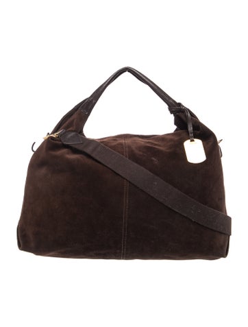 Suede Shoulder Bag