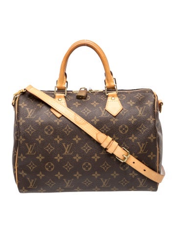 Louis Vuitton LV Monogram Speedy Bandouliere 30