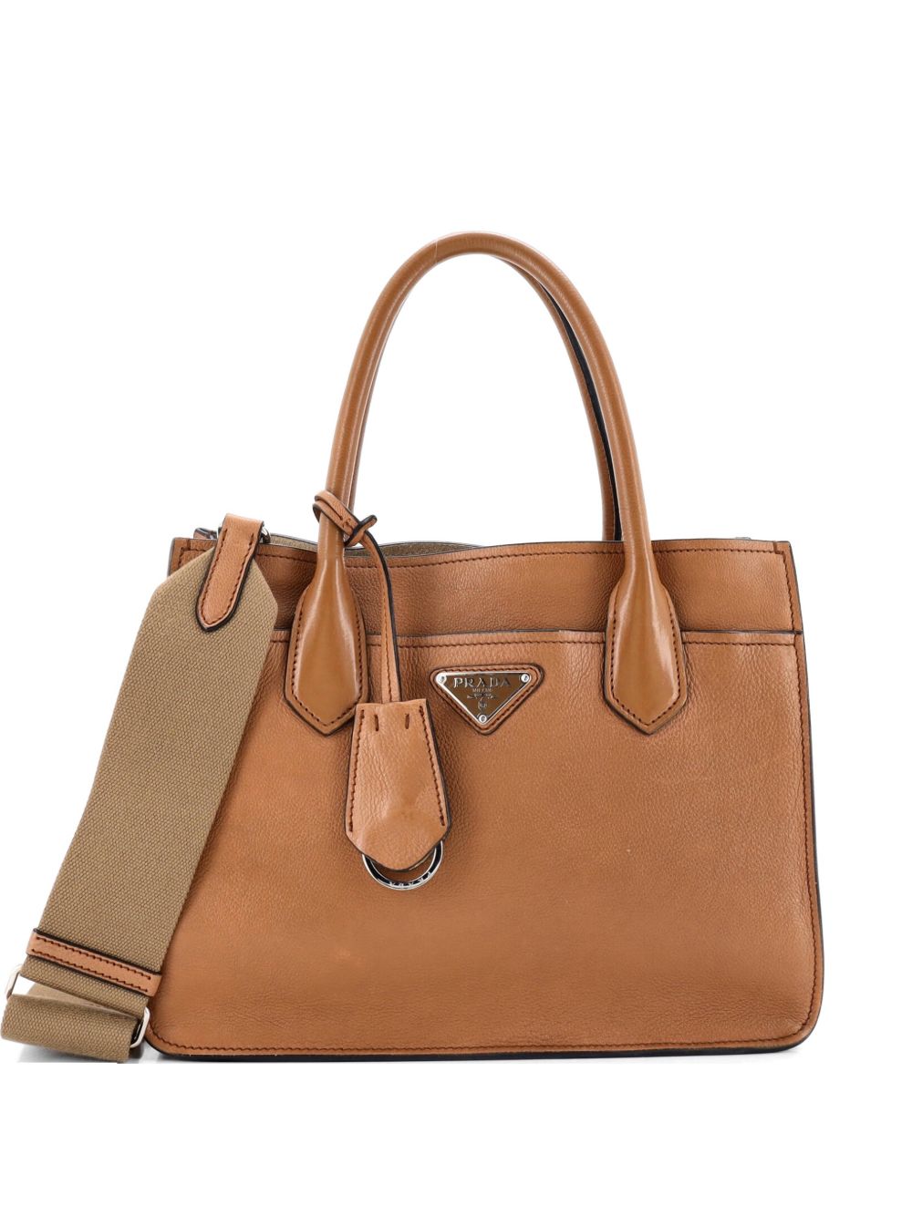 Convertible Front Pocket Shopping Vitello Daino Medium tote bag