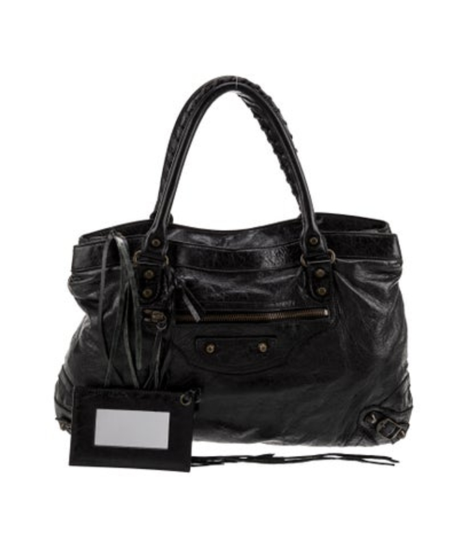 Balenciaga Leather Motocross Classic City