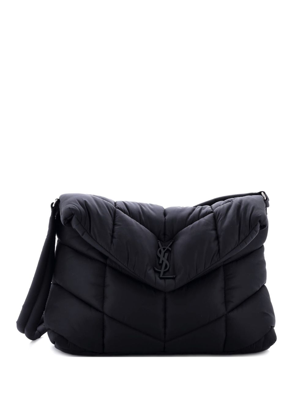 Loulou Puffer Messenger Bag Quilted Econyl shoulder bag