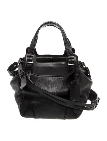 Leather Top Handle Bag