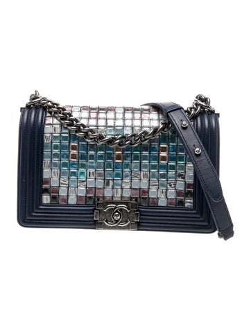 Medium Mosaic Boy Flap Bag