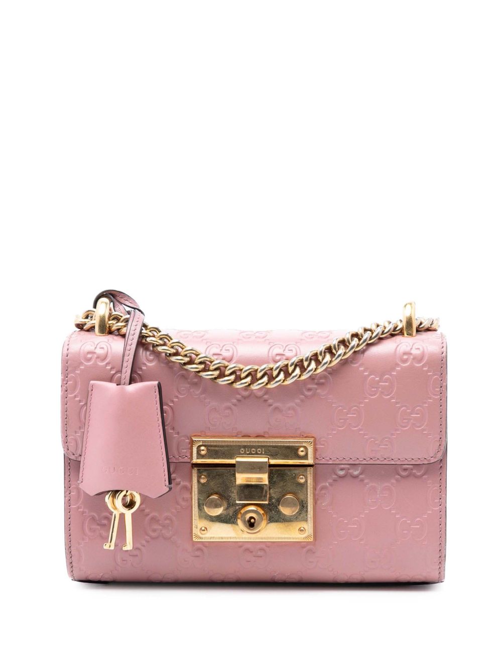 2016-2025 Small Guccissima Padlock crossbody bag