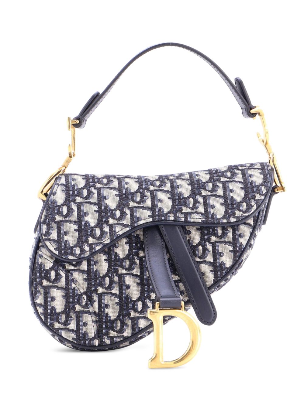 Saddle Handbag Oblique Canvas Mini shoulder bag