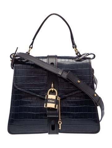 Embossed Leather Aby Medium