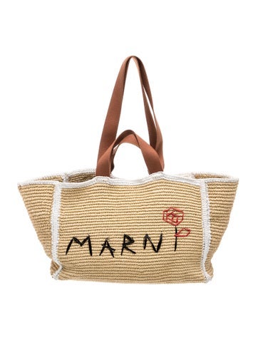 Marni Raffia Tote