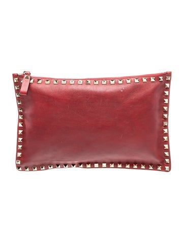 Valentino Rockstud Clutch