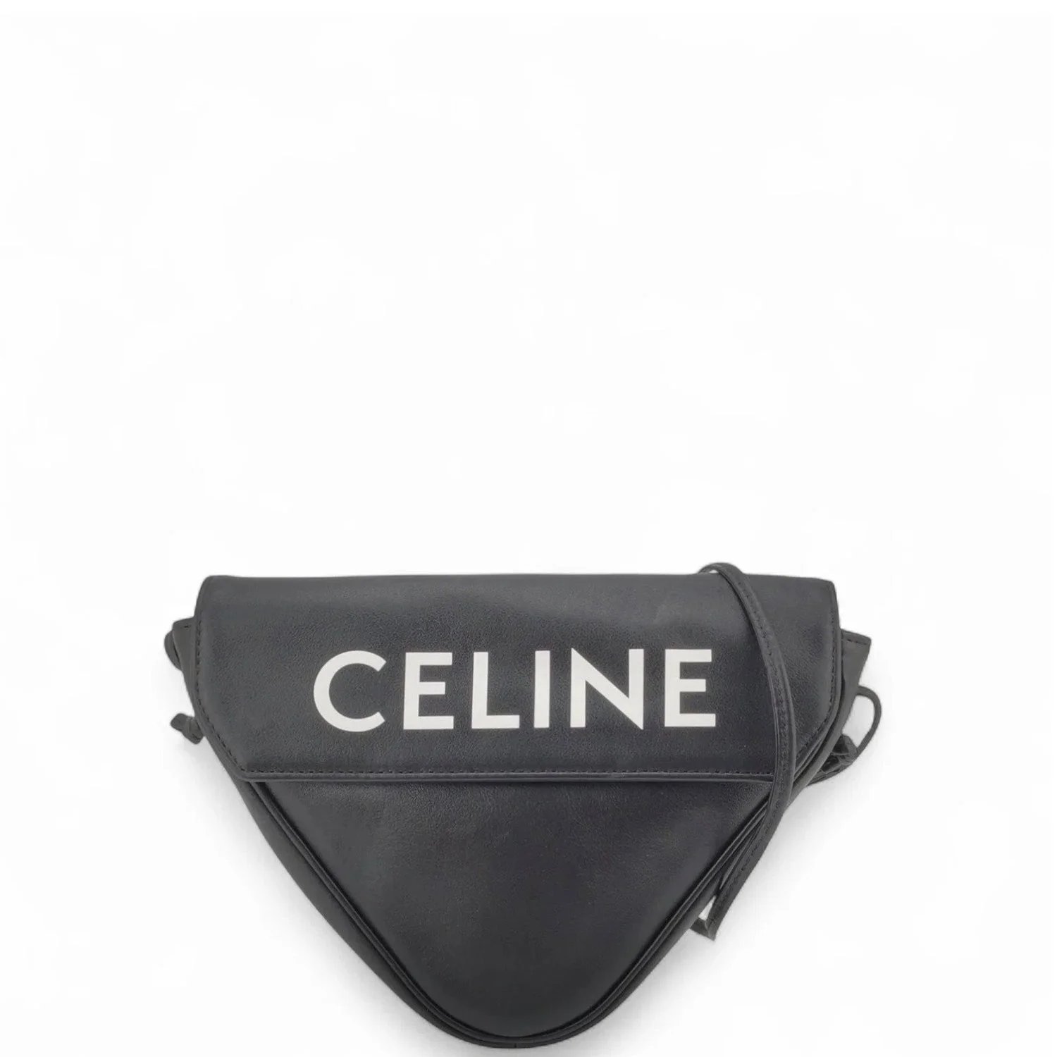 Calfskin Logo Triangle