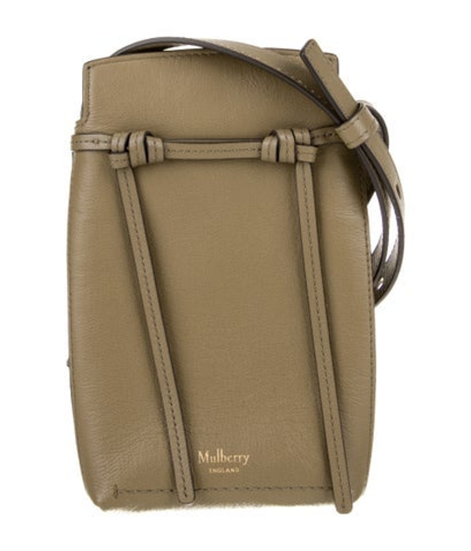 Mulberry Leather Messenger Bag