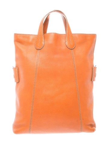 Leather Top Handle Bag