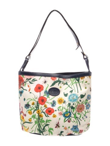 Flora Floral Print Crossbody Bag