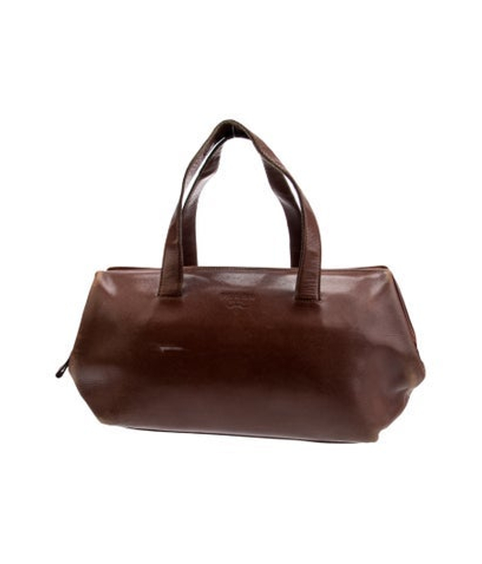 Prada Saffiano Cuir Leather Shoulder Bag Vintage