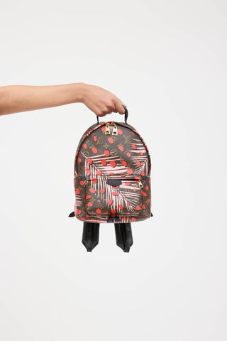 2016 Jungle Dots Monogram Palm Springs Mini Backpack