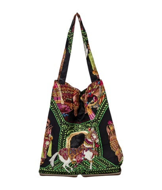 Hermes Le Danse Du Cheval Marwari Silky Pop Tote
